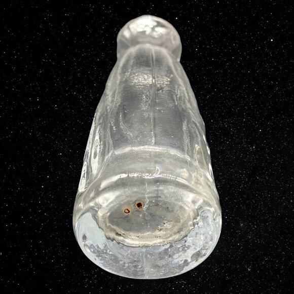 SEA GLASBRUK Clear Tall Glass Bag Art Glass Bud Vase 8.5”T 2”W - Picture 4 of 9